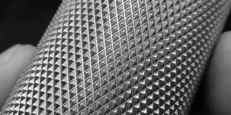 Aggressive knurl pattern